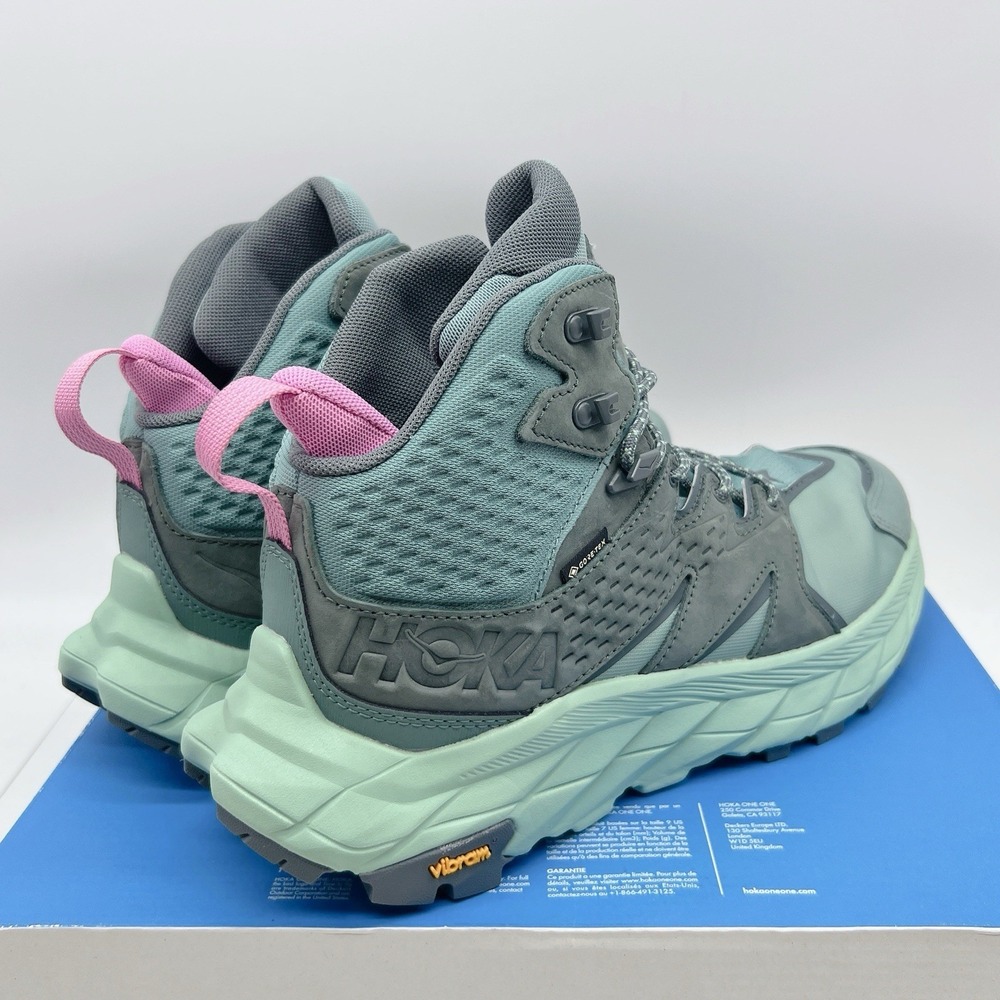 Hoka One One Anacapa 2 Mid GTX Hiking Shoe Boots Trellis Mist Green Women US 9.5 - Picture 9 of 13